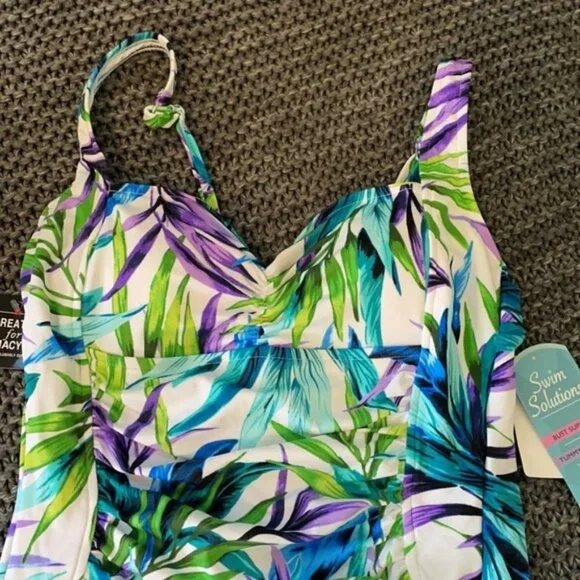 12 Swim Solutions Swim Suit DD31 5414 - Picture 2 of 7